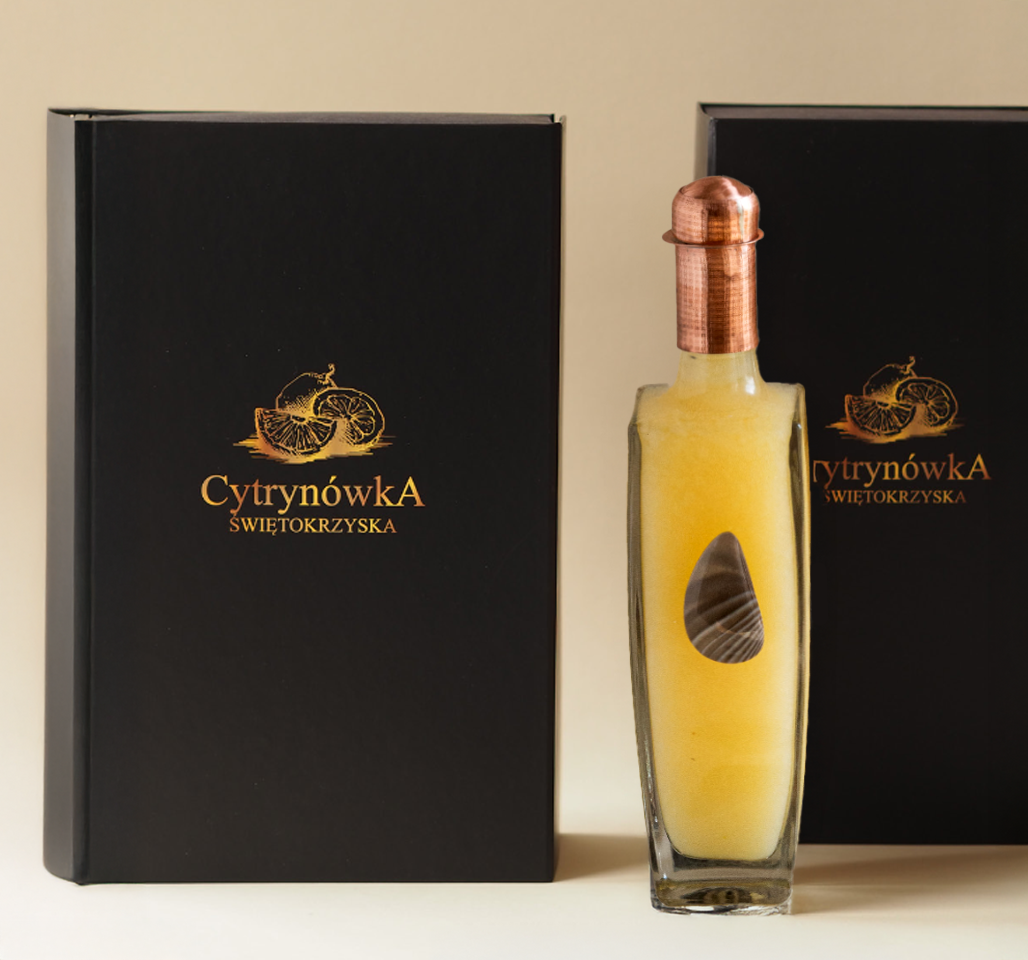 Cytrynówka z krzemieniem pasiastym w pudełku PREMIUM